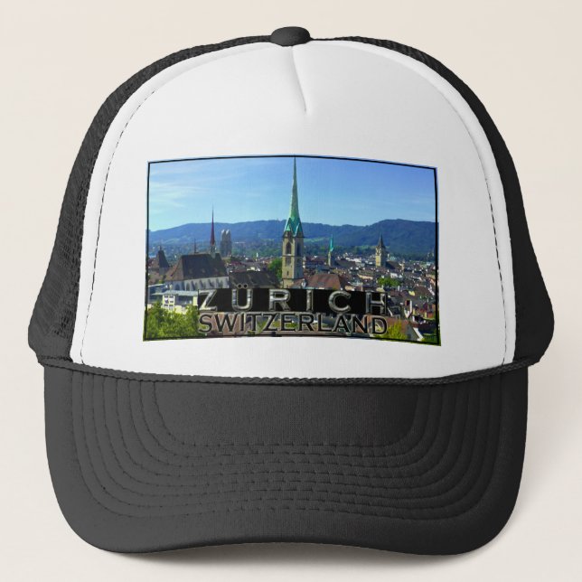 Zürich Truckerkappe (Vorderseite)
