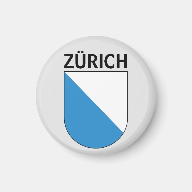 Zürichisches Wappen Magnet (Vorne)