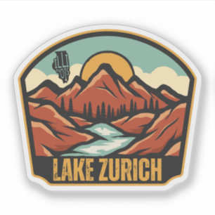 Zürichsee, Illinois Aufkleber