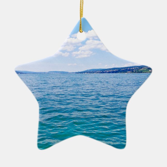 Zürichsee Keramikornament (Vorne)