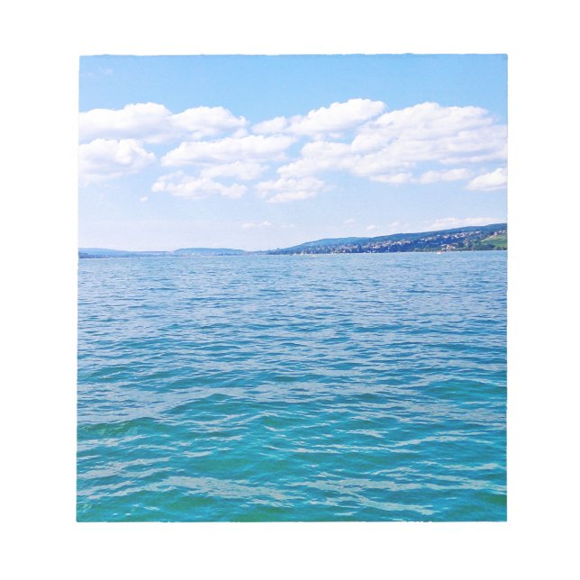 Zürichsee Notizblock (Vorderseite)