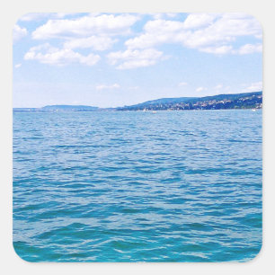 Zürichsee Quadratischer Aufkleber
