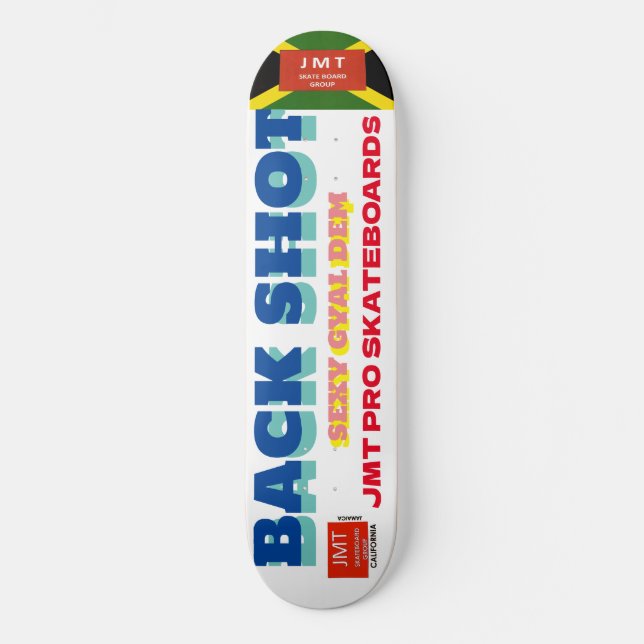 ZURÜCK 8 1/4" Skateboarddecke Skateboard (Vorderseite)