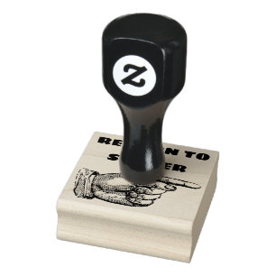 Zurück an Absender Gummistempel