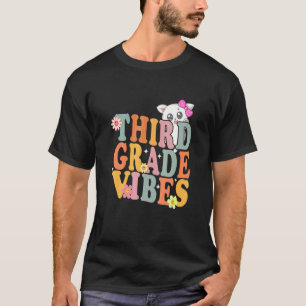 Zurück an der Schule Hird Grade Vibes Student Each T-Shirt