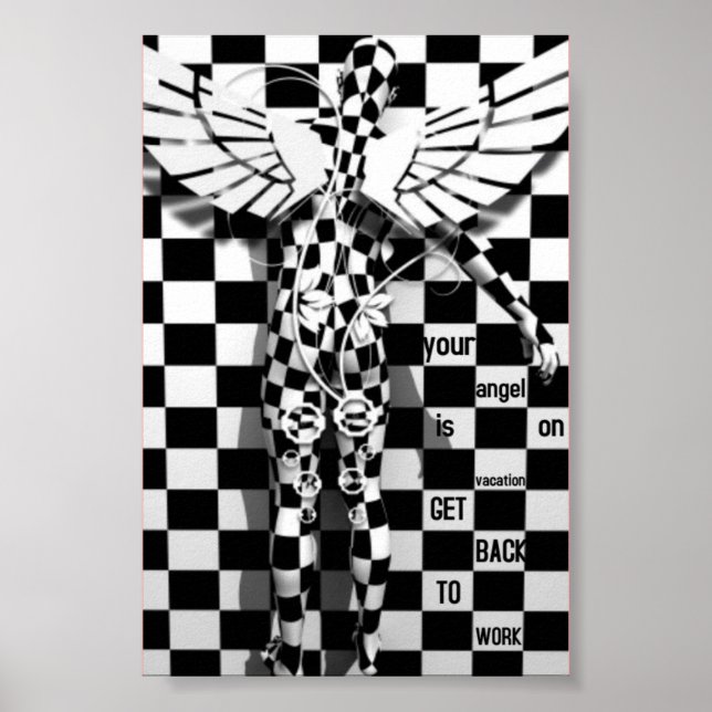 Zurück an die Arbeit Poster (Vorne)