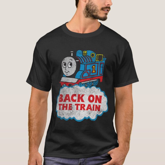 Zurück auf dem Zug T-Shirt (Vorderseite)