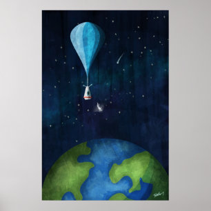 Zurück aus der Leerlaufkante Poster