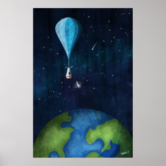 Zurück aus der Leerlaufkante Poster