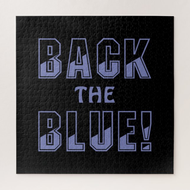 ZURÜCK BLAU PUZZLE (Vertikal)