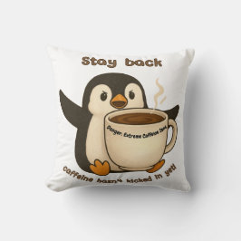 Zurück bleibe: Koffeinbelastung Kissen