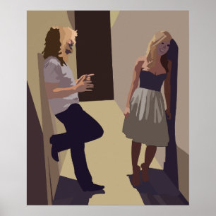 Zurück Bühne im Konzert Poster