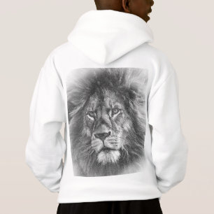 Zurück Druckvorlage Tierlegende Lötkolben Kinderpu Hoodie