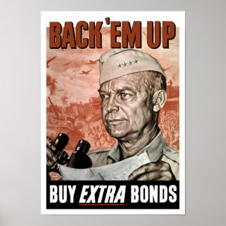 Zurück "Em Up" — General Eisenhower Poster