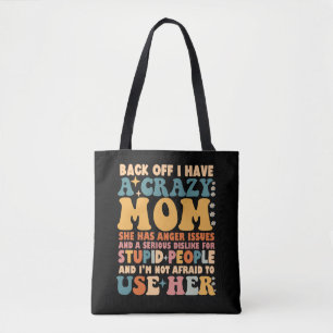 Zurück habe ich eine verrückte Mama, die sie mit Z