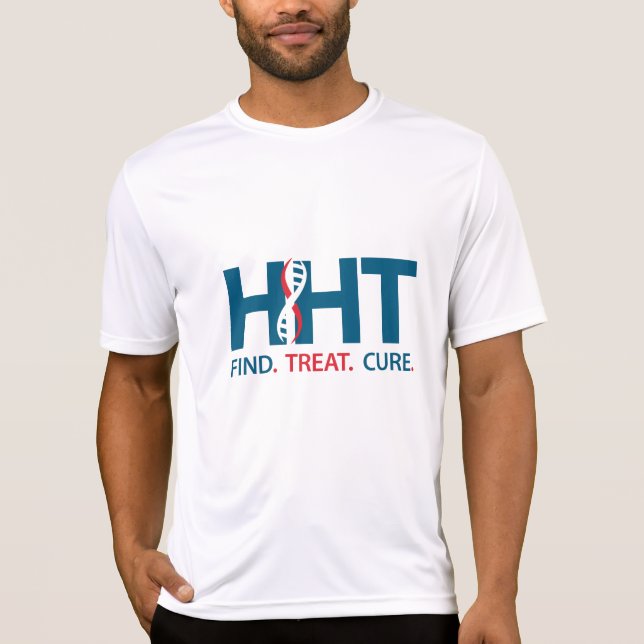ZURÜCK! Heilmittel HHT Athletischer T - Shirt (Män (Vorderseite)