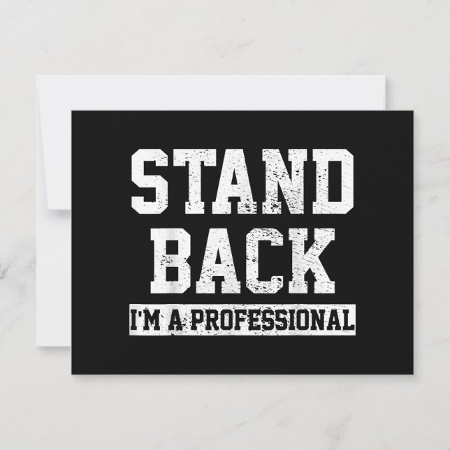 Zurück, ich bin Beruflich (Vorderseite)