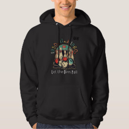 Zurück im Stil: Retro-Bowling-Designs Hoodie