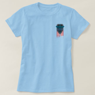 Zurück in Blau oder es wird niemanden geben, der d T-Shirt