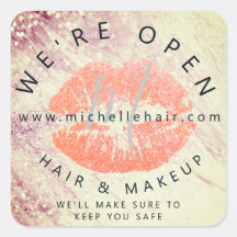 zurück in Business Haar und Make-up Glitzer