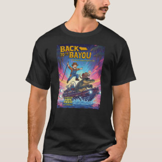 Zurück in den Bayou - Retro - T-Shirt