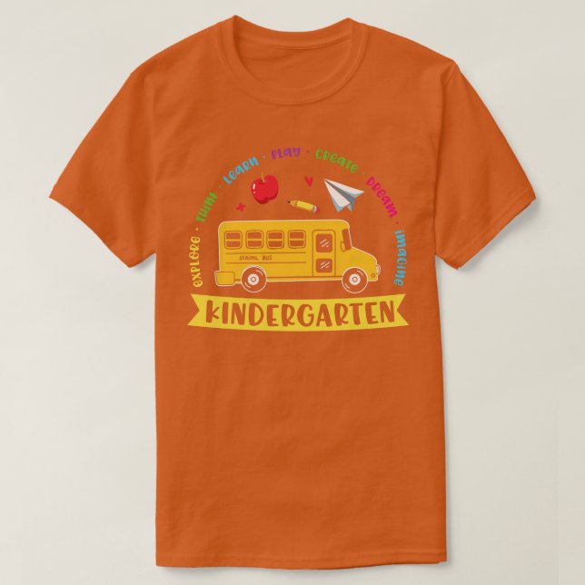 Zurück in den Kindergarten (2) T-Shirt (Design vorne)