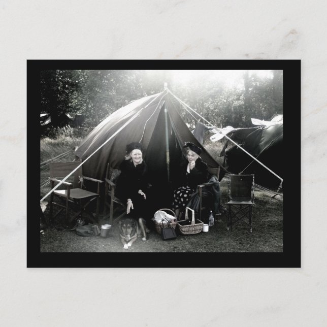 Zurück in den Tag Postkarte (Vorderseite)