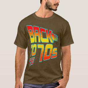 Zurück in die 70er Sci-Fi-Film Disco Grafik 80er T-Shirt