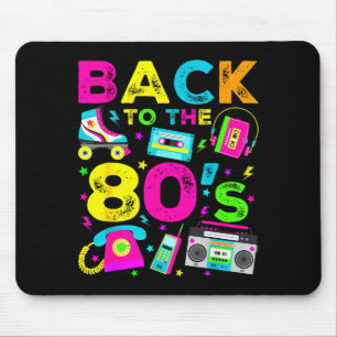 Zurück in die 80er Jahre 1980er Vintage-Stil Achtz Mousepad