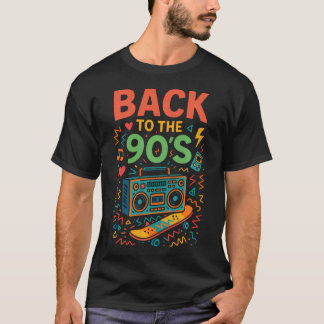 Zurück in die 90er - 90er Retro Vintage Alt T-Shirt