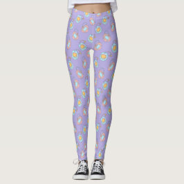Zurück in die 90er Jahre - Farbiges Y2K Tamagotchi Leggings