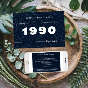 Zurück in die 90er Jahre   Wiedersehen-Party Einladung