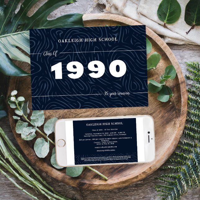 Zurück in die 90er Jahre | Wiedersehen-Party Einladung (Von Creator hochgeladen)