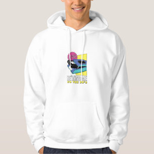 Zurück in die 90er Retro-Gamer-Nostalgie-Kunst Hoodie