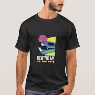 Zurück in die 90er Retro-Gamer-Nostalgie-Kunst T-Shirt
