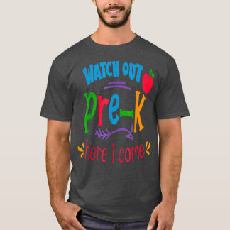 Zurück in die Schule Achtung vor dem K hier komme  T-Shirt