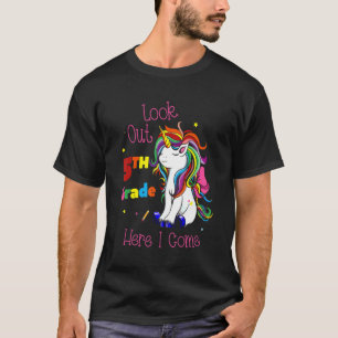 Zurück in die Schule Ausblick auf die 5. Klasse, h T-Shirt