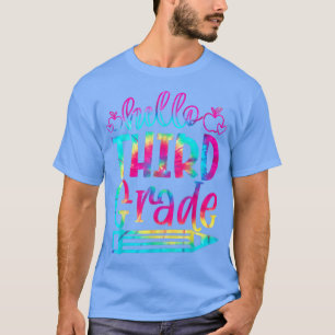 Zurück in die Schule - Gefärbte Krawatte der dritt T-Shirt