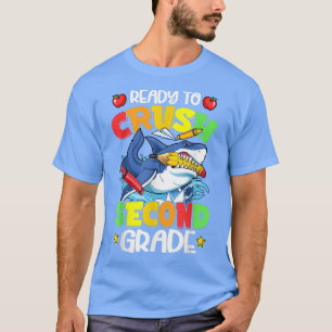 Zurück in die Schule Ich bin bereit, den zweiten S T-Shirt