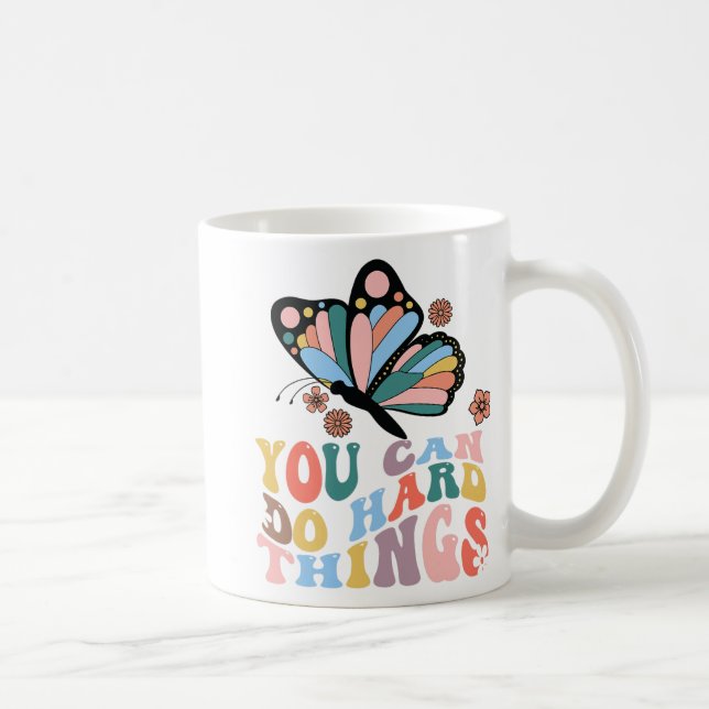 Zurück in die Schule kann man harte Dinge tun Kaffeetasse (Rechts)