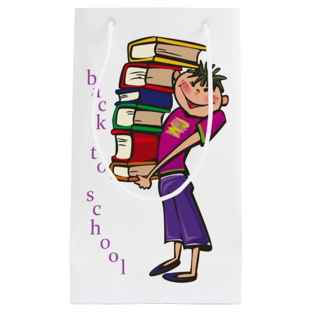 ZURÜCK IN DIE SCHULE KLEINE GESCHENKTÜTE (Vorderseite)