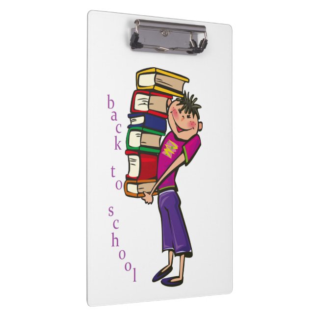 ZURÜCK IN DIE SCHULE KLEMMBRETT (Rechts)