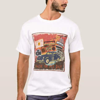 Zurück in meinen Tagen Retro-Nostalgie-T-Shirt T-Shirt