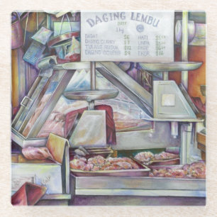 Zurück in zehn Minuten, vergessen Sie meine Ehefra Glasuntersetzer