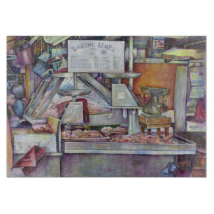 Zurück in zehn Minuten, vergessen Sie meine Ehefra Schneidebrett