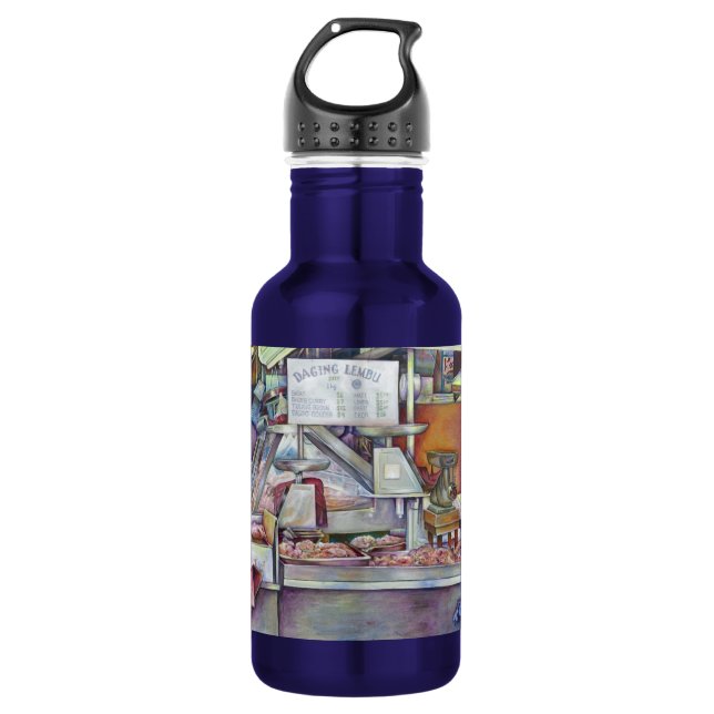 Zurück in zehn Minuten, vergessen Sie meine Ehefra Trinkflasche (Vorderseite)