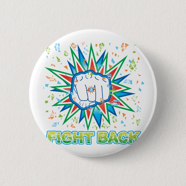 Zurück kämpfen button (Vorderseite)