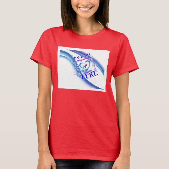 Zurück kämpfen Es gibt eine rheumatoide Arthritis T-Shirt (Vorderseite)