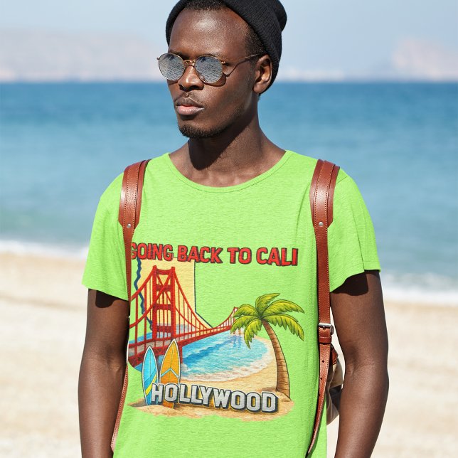 Zurück nach Cali Herren T-Shirt (Going Back to Cali)