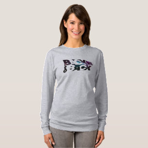 Zurück nach hinten Langschläfchen für Frauen T-Shirt
